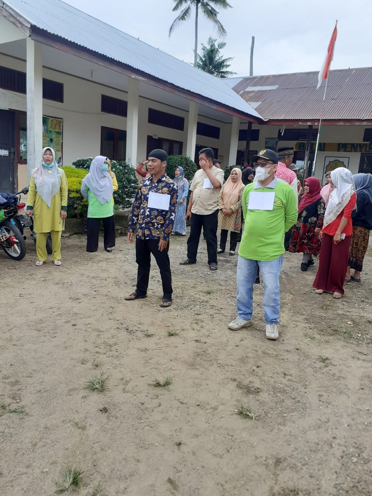 Puskesmas Surantih lakukan Kesorga integrasi dengan PTM melaksanakan tes kebugaran ASN di kantor per