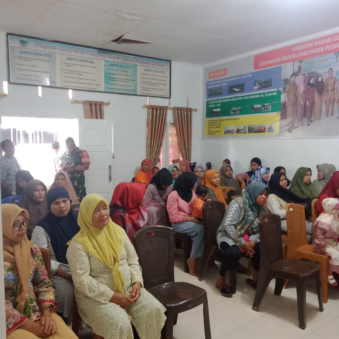 SOSIALISASI VAKSIN COVID 19 DI NAGARI GURUN PANJANG SELATAN