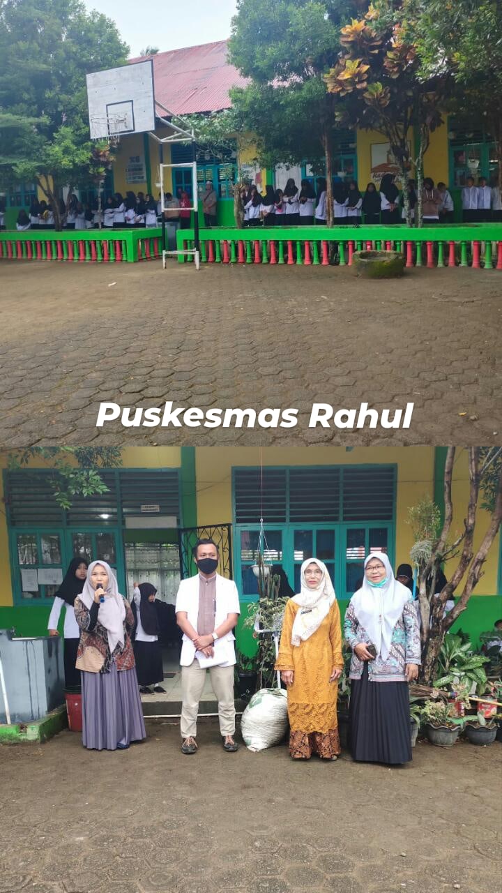 PROMKES PUSKESMAS RAHUL MELAKUKAN PEMBINAAN PHBS SD N 03 KOTO PULAI RAHUL 