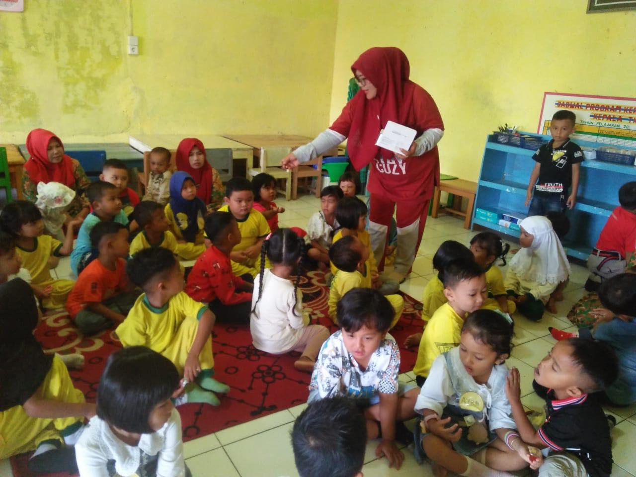 Puskesmas Tapan melaksanakan Kegiatan pemberian obat cacing