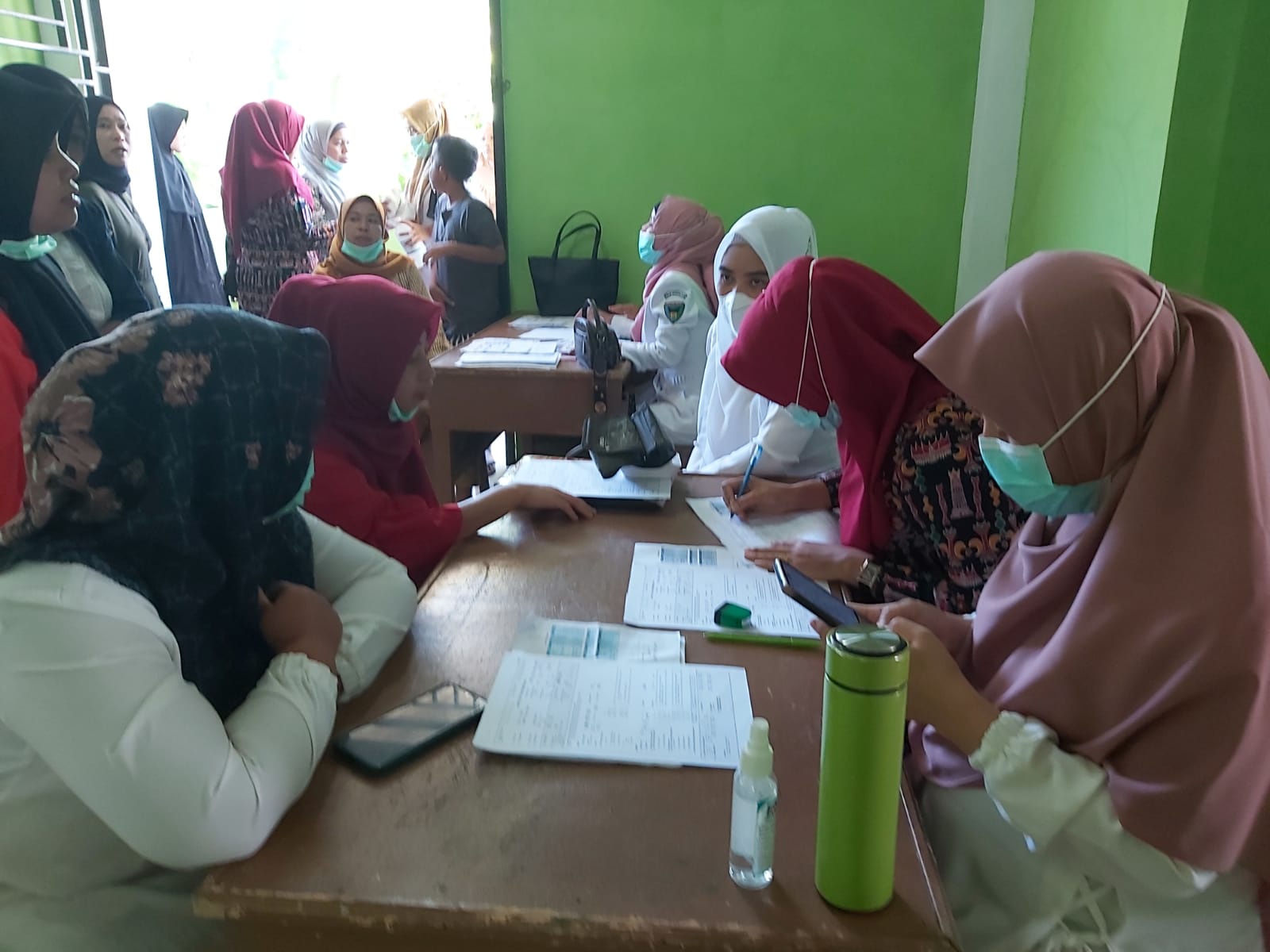 SAFARI KB DI PUSKESMAS ASAM KUMBANG           