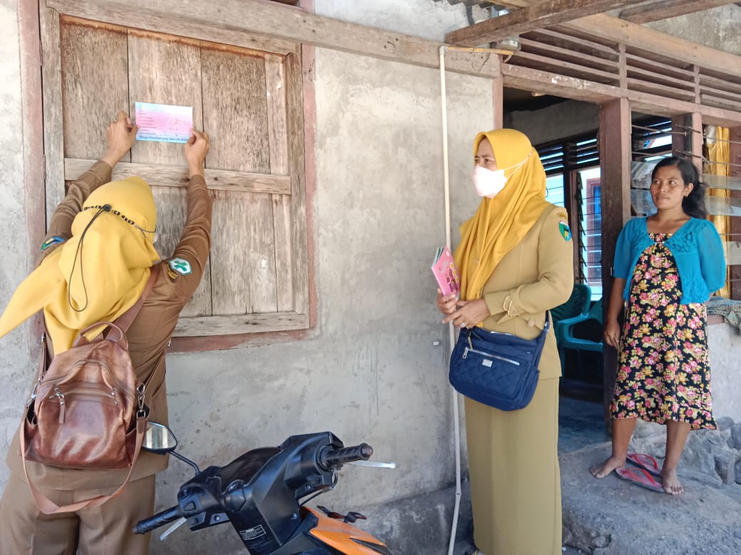 PEMANTAUAN IBU HAMIL DENGAN PENANGUNG JAWAB P4K WILAYAH KERJA PUSKESMAS KAYU GADANG