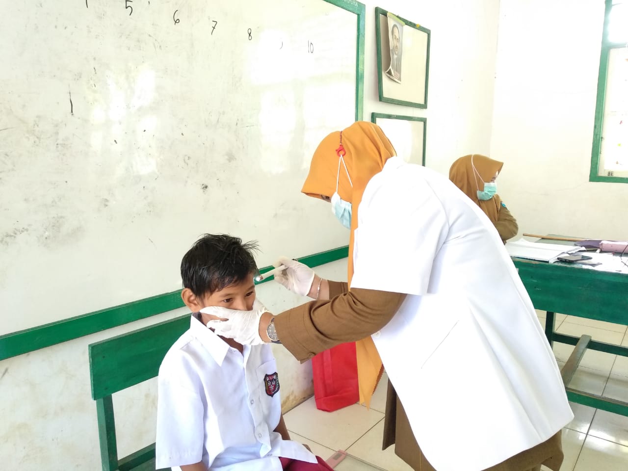 Pelaksanaan kegiatan UKS Puskesmas Airpura