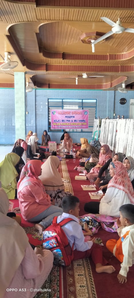 KEGIATAN KELAS IBU HAMIL PERTEMUAN KE 2 NAGARI GR PANJANG SELATAN  PUSKESMAS PASAR BARU