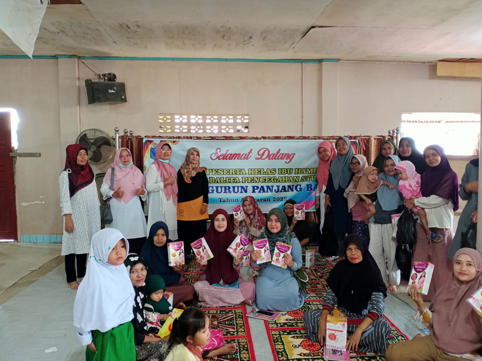 Puskesmas Pasar Baru laksanakan kelas ibu hamil dan kelas ibu balita di Nagari Gr. Panjang Barat .