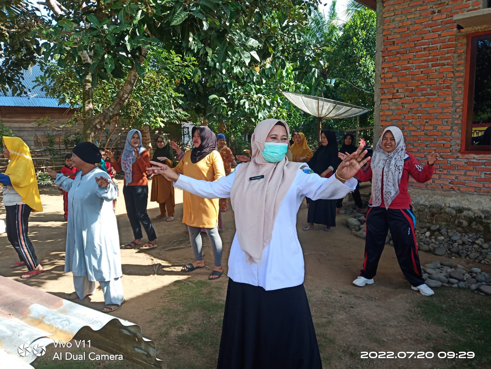 Puskesmas Tanjung beringin telah melaksanakan kegiatan senam lansia 