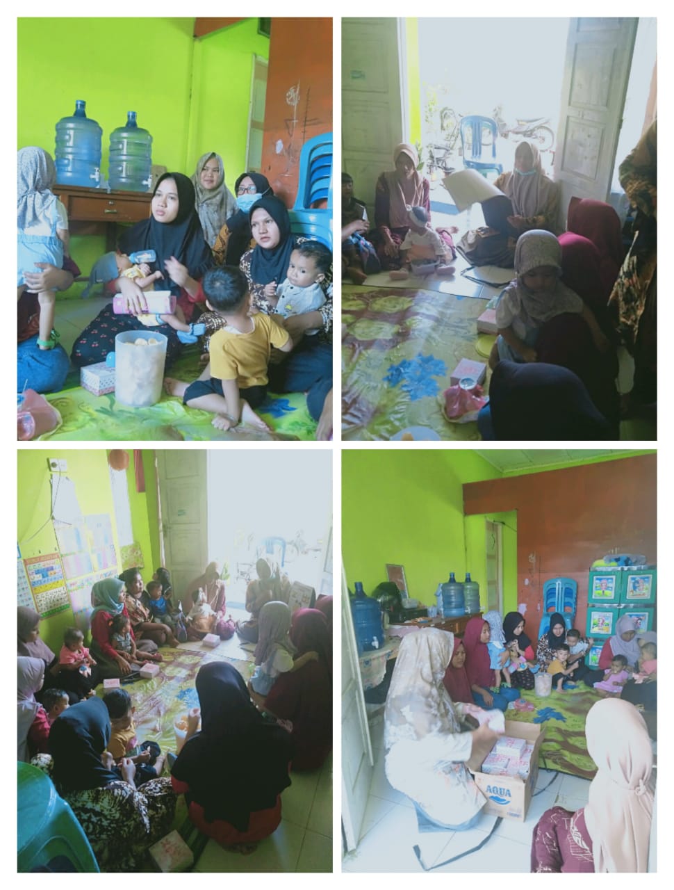 KEGIATAN PERTEMUAN KELAS IBU balita DI KENAGARIAN BBB WILAYAH KERJA PUSKESMAS BBB