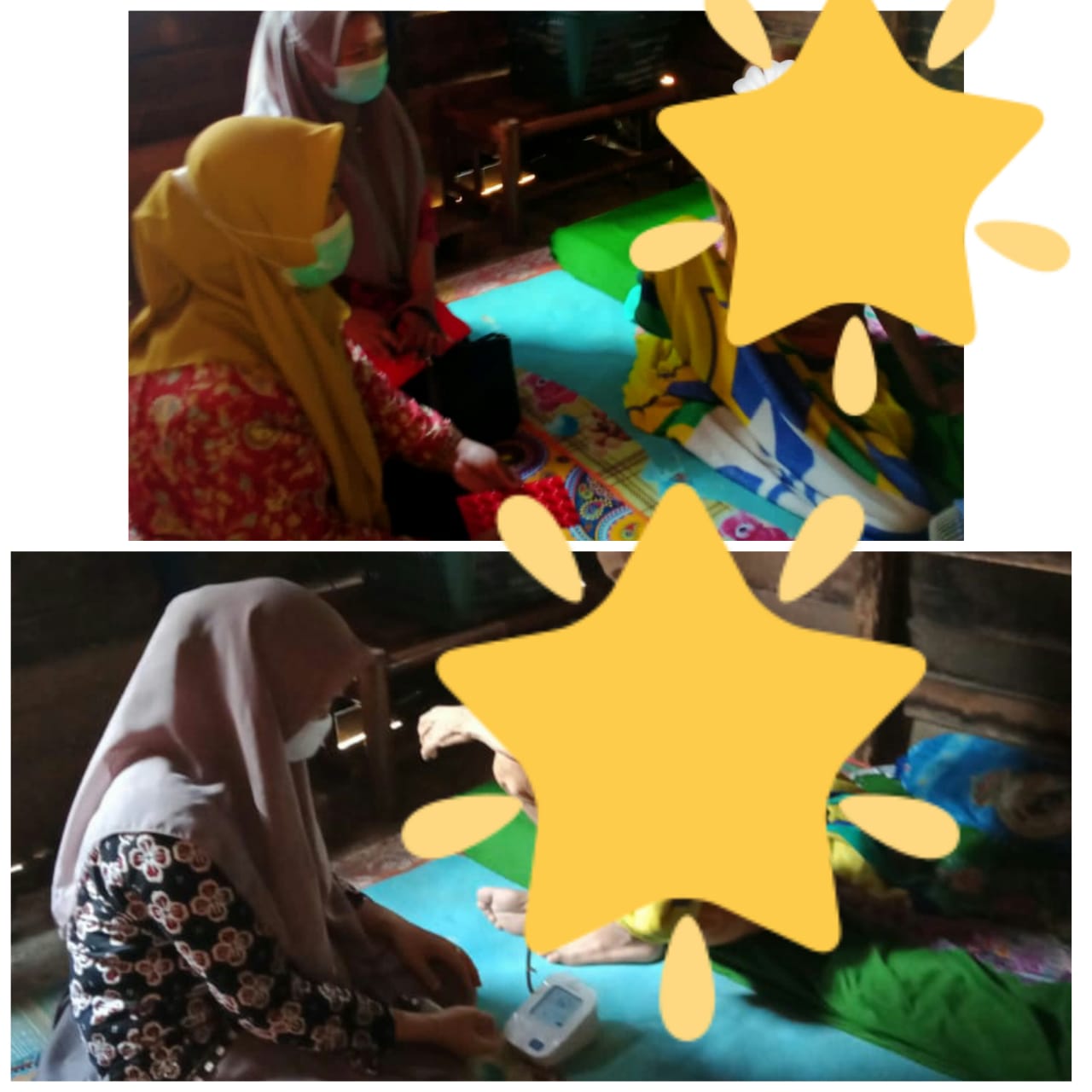 PETUGAS PUSKESMAS RAHUL MELAKUKAN PMO PASIEN TB