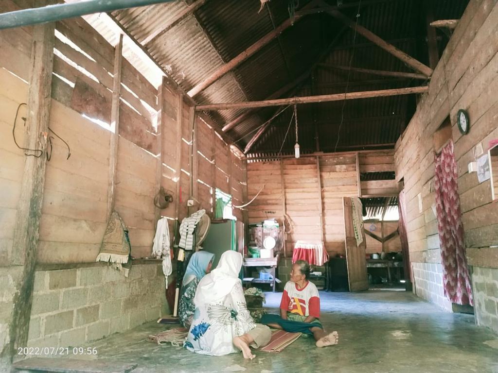 Puskesmas Lumpo laksanakan monitoring Paska Pemicuan STBM (Sanitasi Total Berbasis Masyarakat) di Na