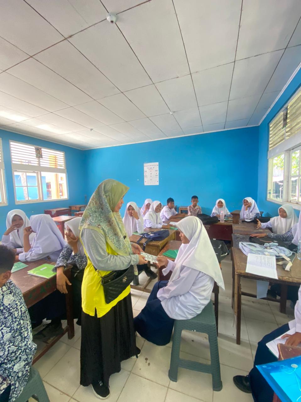 PENDISTRIBUSIAN TABLET TAMBAH DARAH (TTD) PADA REMAJA PUTRI SMPN 1 PANCUNG SOAL 