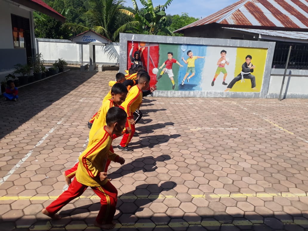 PUSKESMAS PASAR BARU LAKSANAKAN KEGIATAN INTEGRASI PROGRAM UKS DAN KESEHATAN OLAHRAGA  23 Juli 2022