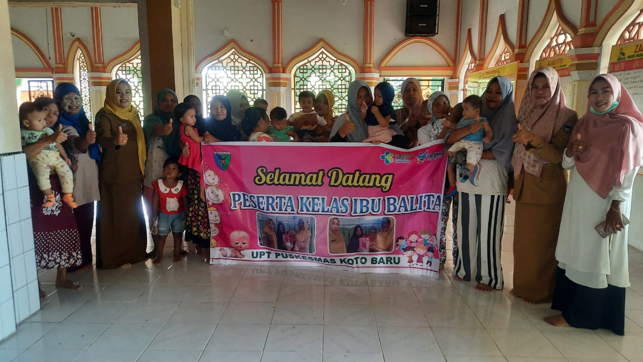 KELAS IBU BALITA di KAMPUNG TAMPUNIK NAGARI KAMBANG TIMUR WILKER UPT PUSKESMAS KOTO BARU 