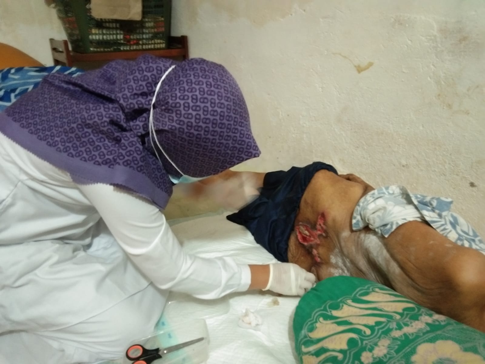 Puskesmas Surantih lakukan Kegiatan PERKESMAS hari ini,selasa 26 juli 2022.