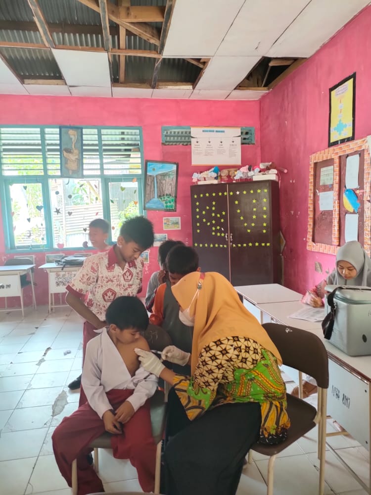 BIAN KEPADA ANAK USIA SEKOLAH WILAYAH KERJA PUSKESMAS RAHUL 