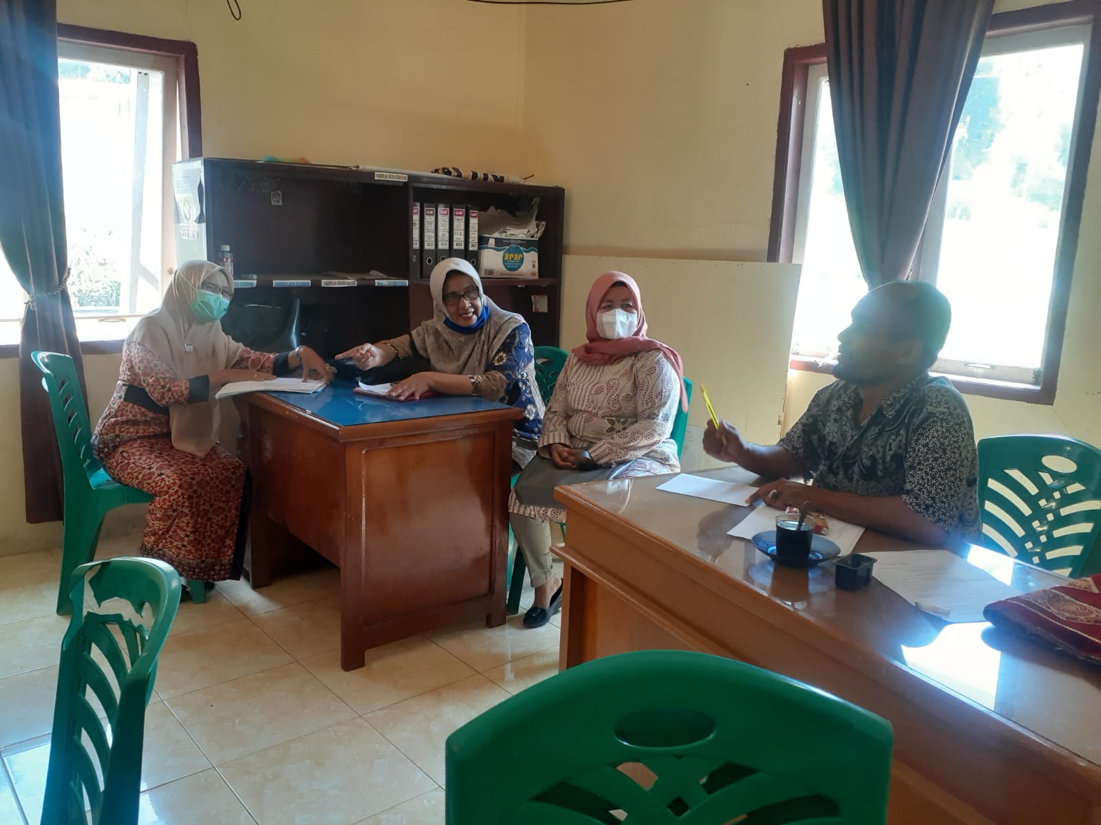 Puskesmas Kayu Gadang lakukan Advokasi dan Koordinasi Ke Kantor Wali Nagari Gantiang Mudik Utara Sur