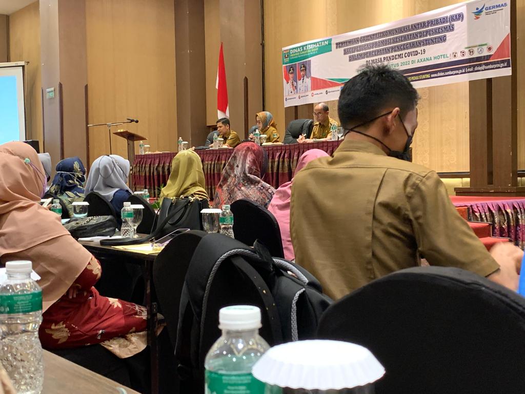 Petugas Promkes Kayu Gadang ,hadiri Pertemuan Orientasi Komunikasi Pribadi (KAP) Bagi Petugas Promos