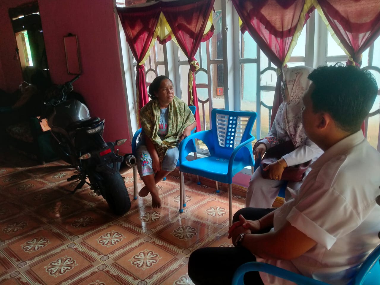Puskesmas Rahul TAPAN Kunjungi Pasien Demam Berdarah