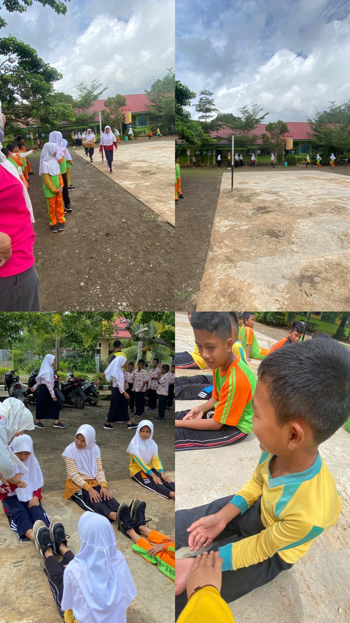 Puskesmas tanjung Melaksanakan kegiatan  pemeriksaan kesehatan anak sekolah dan pengukuran kebugaran