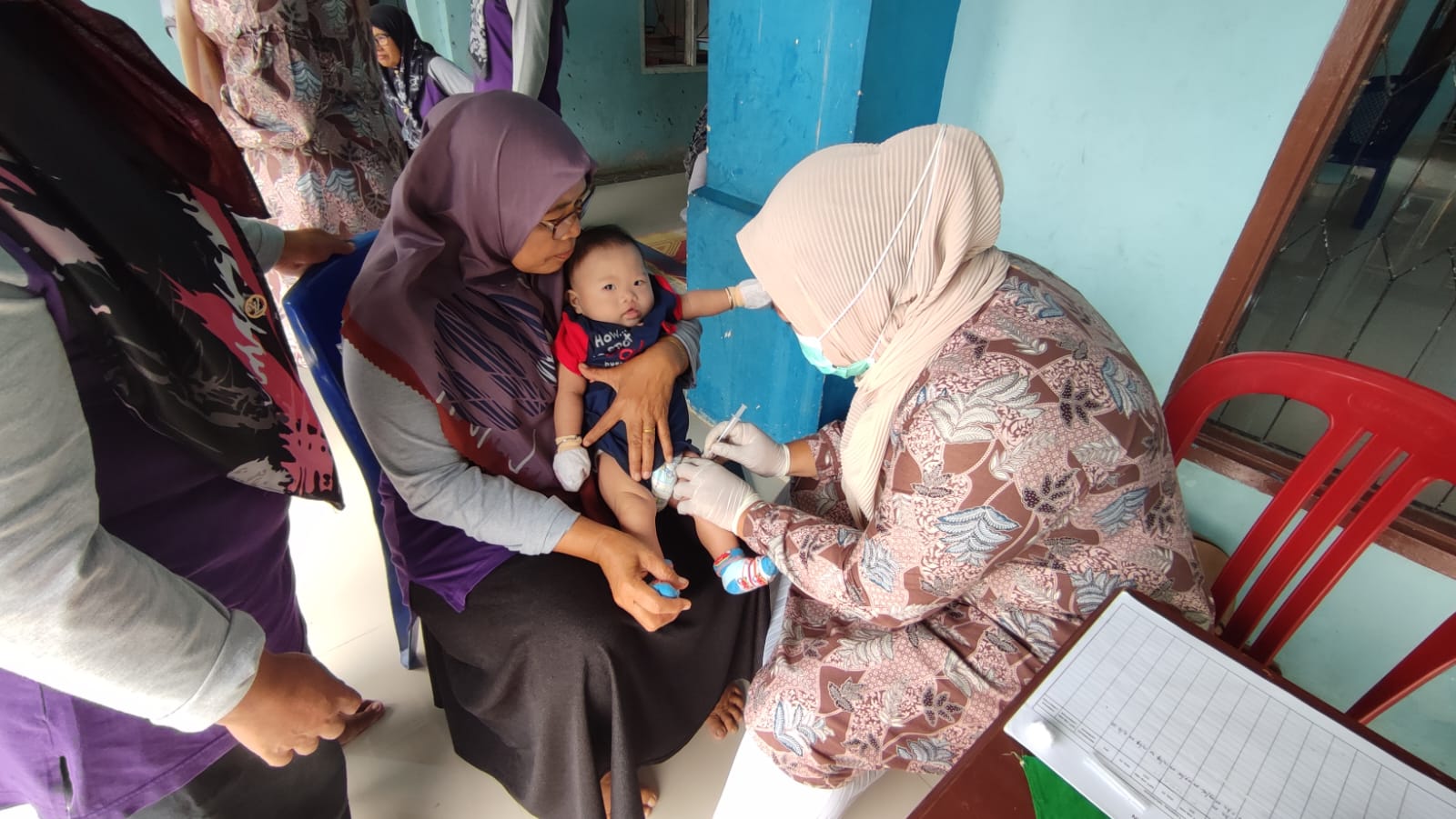 \"Pusk.IV Koto Mudik Penimbangan masal dan pemberian vitamin A Balita & Pembinaan Kader Posyandu\"