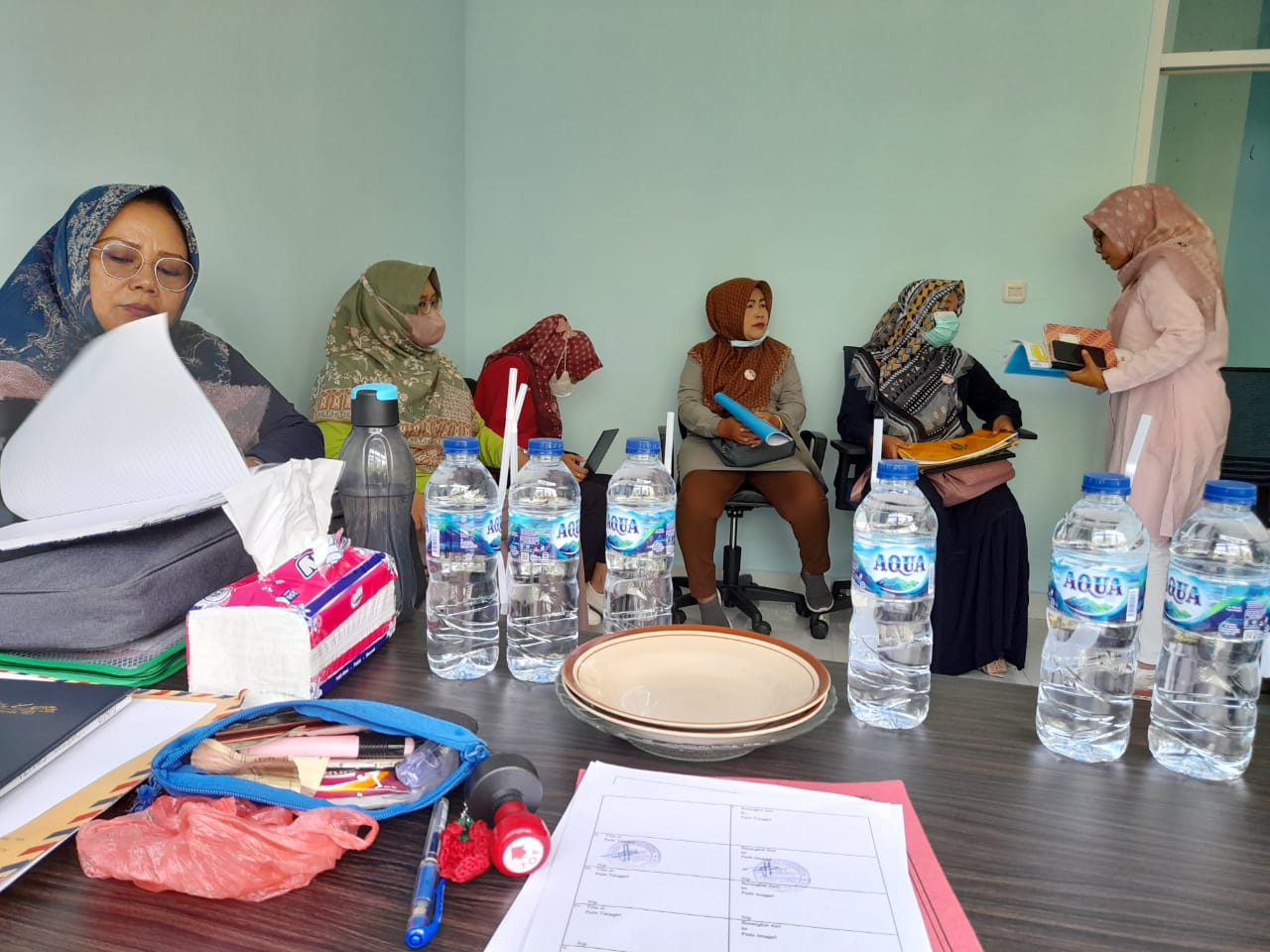 MONITORING DAN EVALUASI PROGRAM GIZI  DINAS KESEHATAN KABUPATEN PESISIR SELATAN KE PUSKESMAS KAYU GA