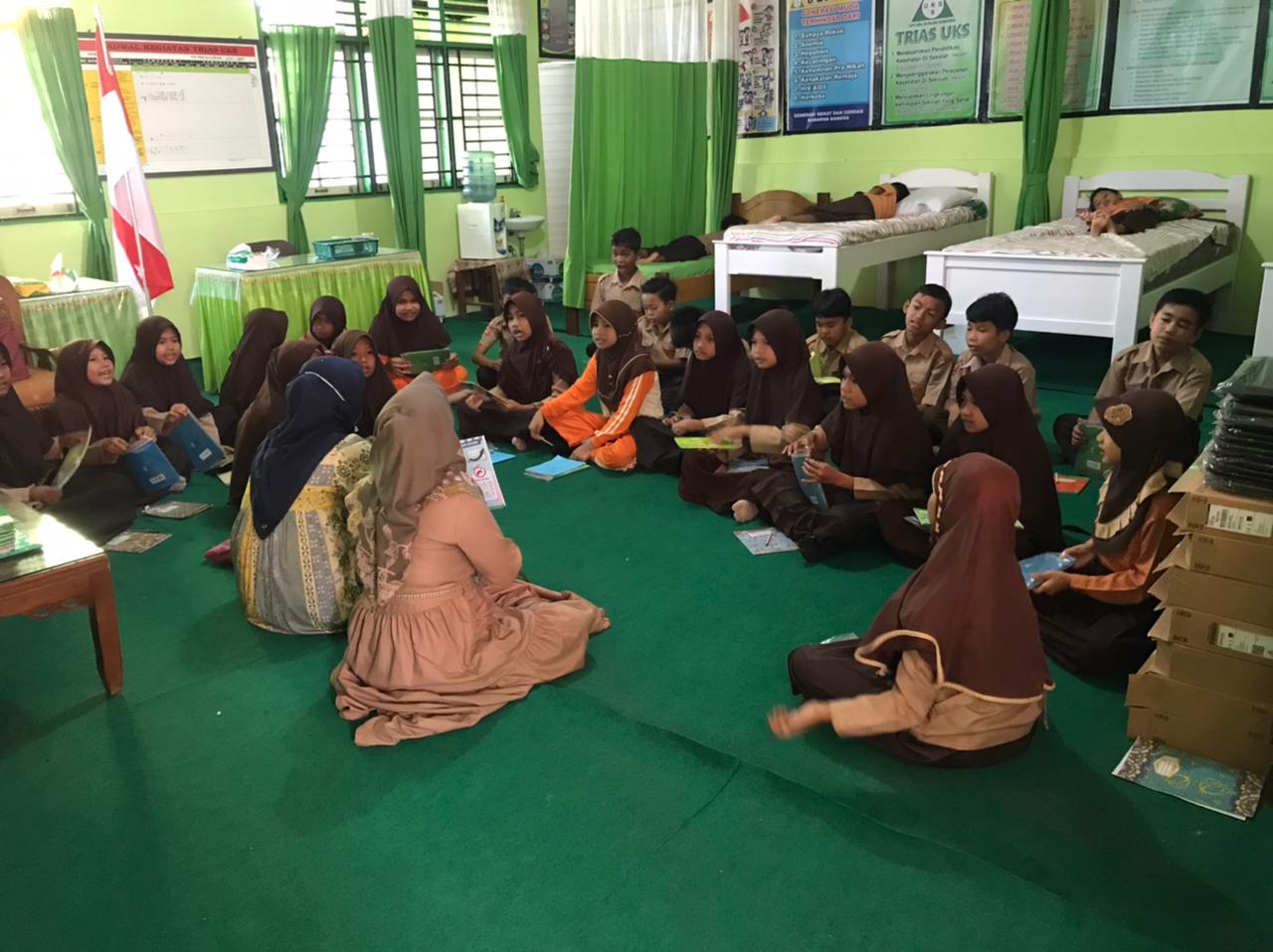 PUSKESMAS KAMBANG SABTU, 6 AGUSTUS 2022  PELAKSANAAN PENJARINGAN KESEHATAN ANAK SEKOLAH DASAR