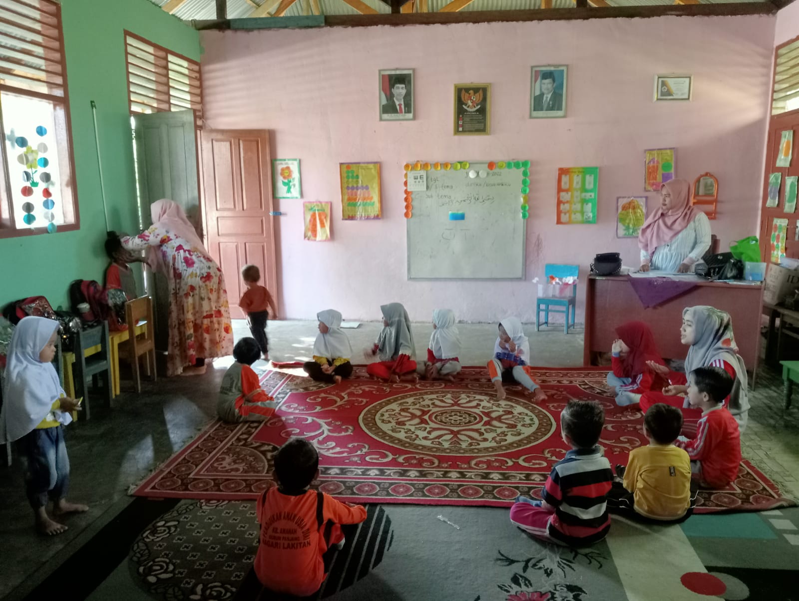 PUSKESMAS KAMBANG laksanakan  Kegiatan penjaringan DDTK (Deteksi Dini Tumbuh Kembang Anak) di TK Per