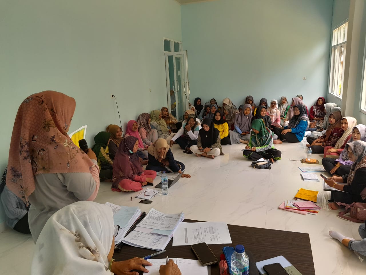 LOKAKARYA MINI LINTAS SEKTORAL PUSKESMAS KAYU GADANG BERSAMA BIDAN DESA