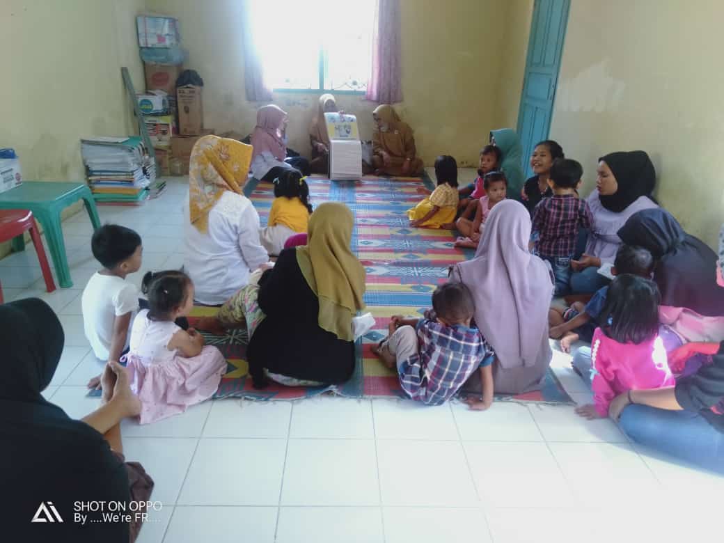 Puskesmas Surantih laksanakan Kelas Ibu Balita di Poskesri Padang Lawe Senin, 08 Agustus 2022