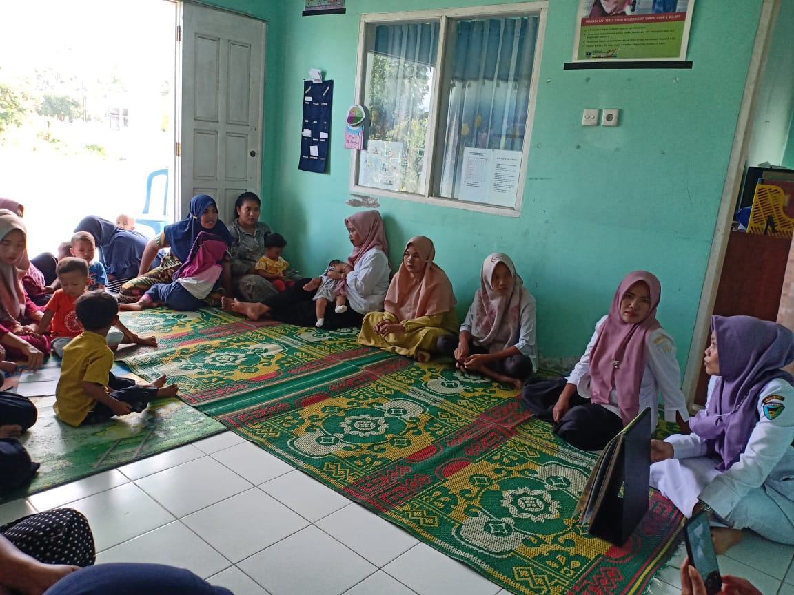 Pusk. Surantih laksanakan Kelas Ibu Balita di Poskesri Ujung Air Selasa, 09 Agustus 2022