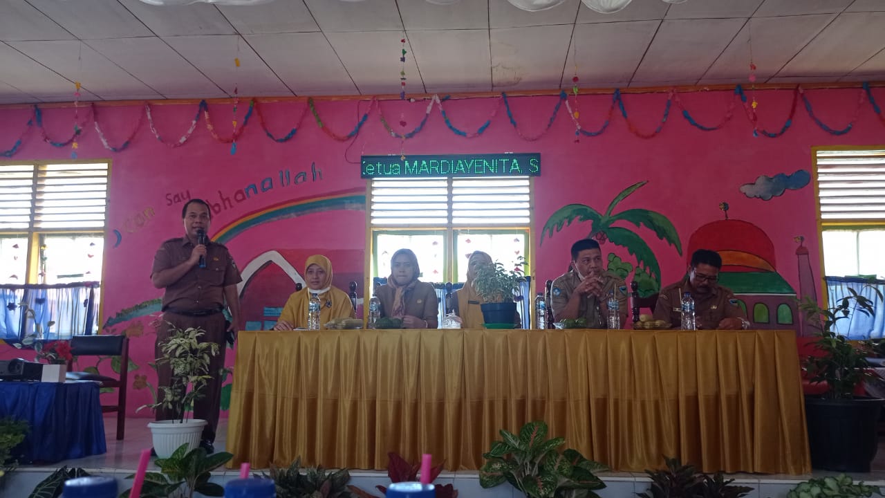 Pembinaan UKS di TK Pembina Pasar Lama Wilker Puskesmas Air Haji  Senin, 8 Agustus 2022