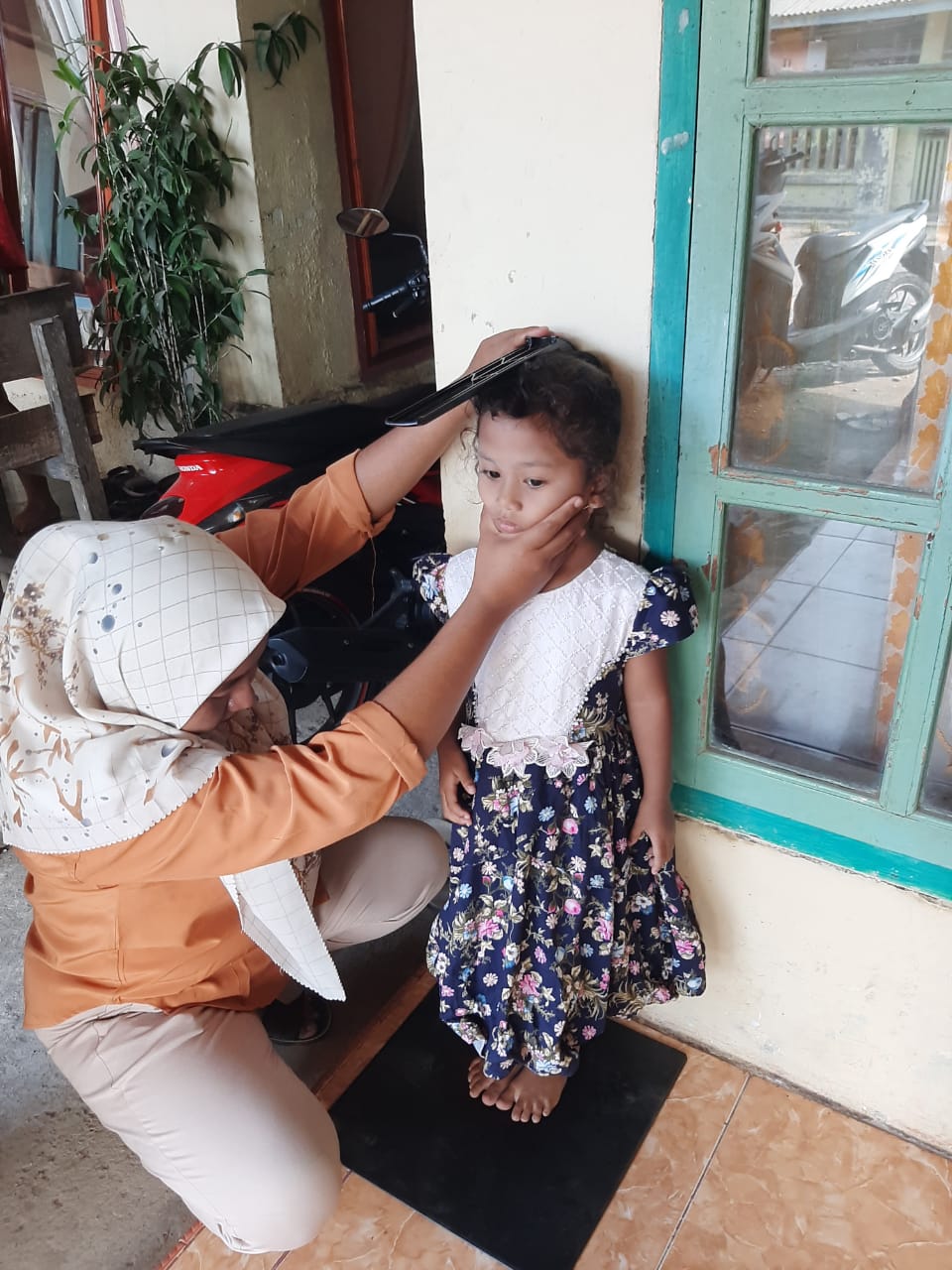 PENIMBANGAN MASSAL POSYANDU WILAYAH PUSKESMAS KAYU GADANG