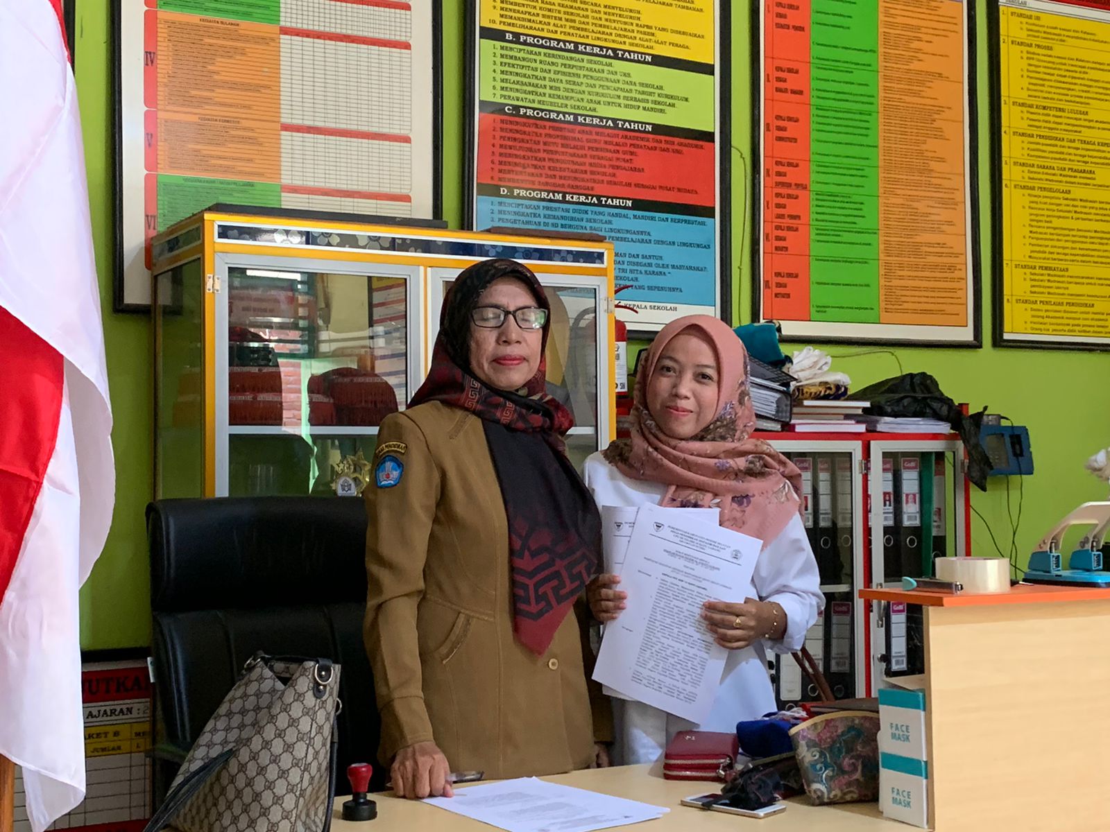 Puskesmas Kayu gadang Melaksanakan Advokasi dan Sosialiasi Germas ke SDN 10 Kayu Gadang