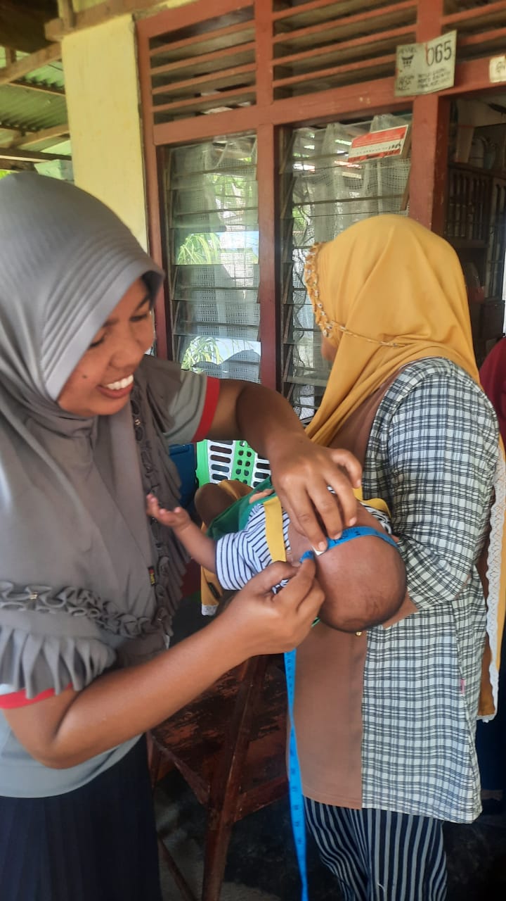 POSYANDU NYIUR GADING 1 DI KAMPUNG  NYIUR GADING NAGARI KAMBANG  WILKER UPT PUSKESMAS KOTO BARU . 