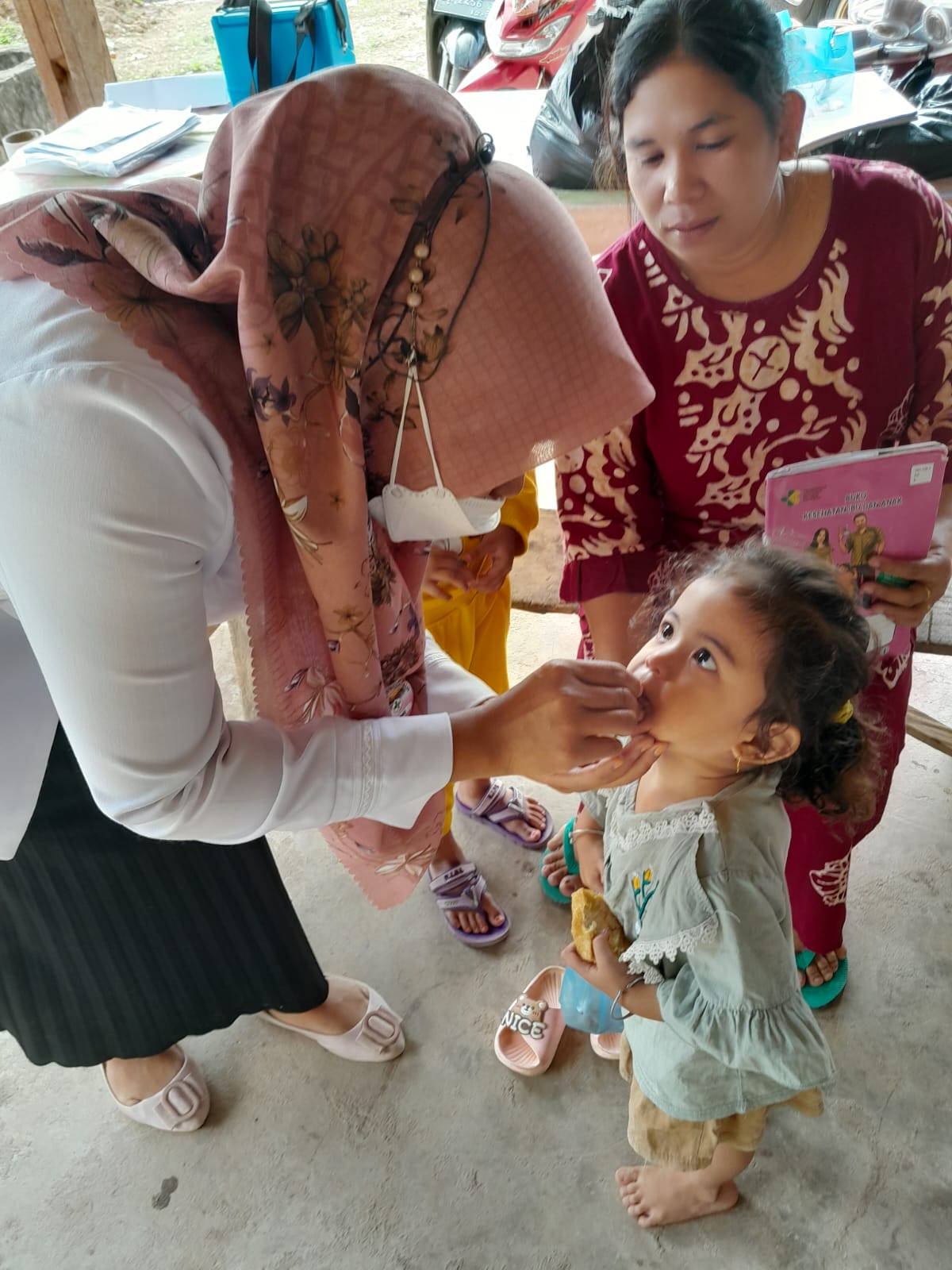 PEMBERIAN VITAMIN A PADA BALITA WILAYAH KERJA PUSKESMAS KAYU GADANG