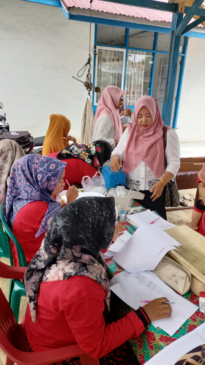 PUSKESMAS AIRPURA,, Kegiatan  Rabu tanggal 10 Juli 2022,,  Kolaborasi Program Promkes, KIA, Dan Gizi