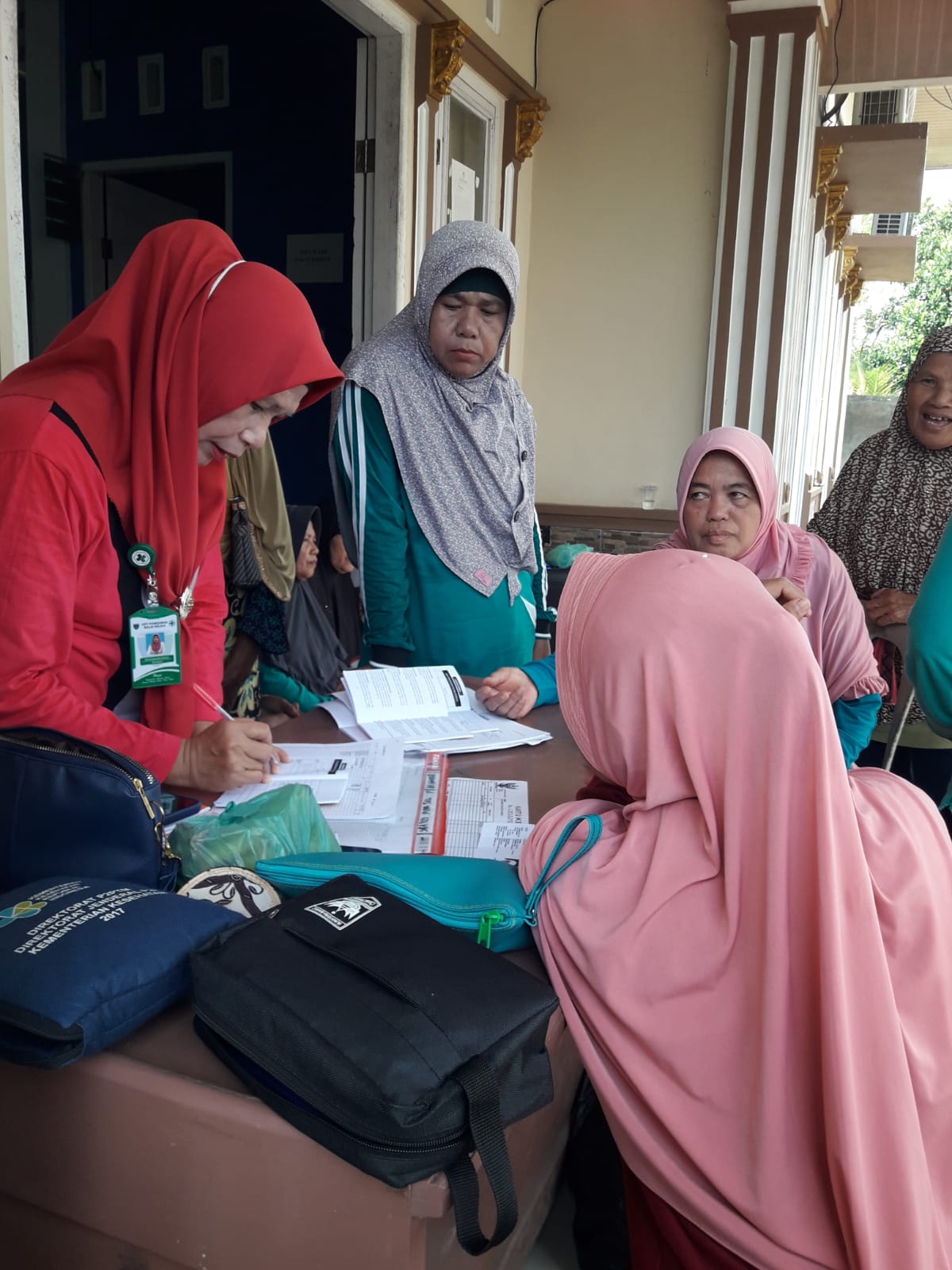 PUSKESMAS BL. SELASA LAKSANAKAN POSBINDU LANSIA dan SENAM PROLANIS di NAGARI SUNGAI LIKU.