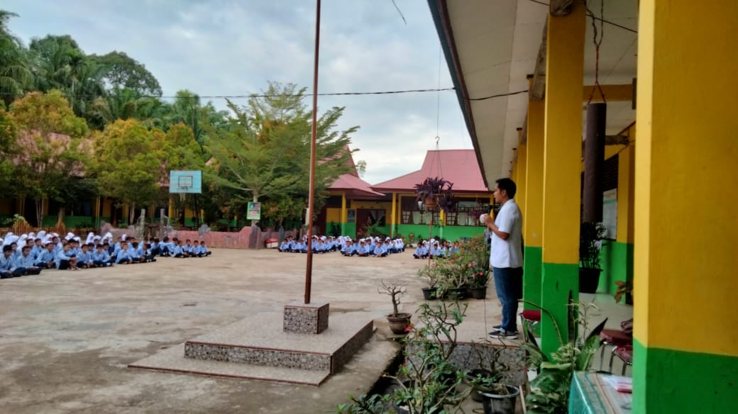 PENYULUHAN TENTANG PEMBERIAN TABLET FE DI SMP 2 LENGAYANG WILKER UPT PUSKESMAS KOTO BARU