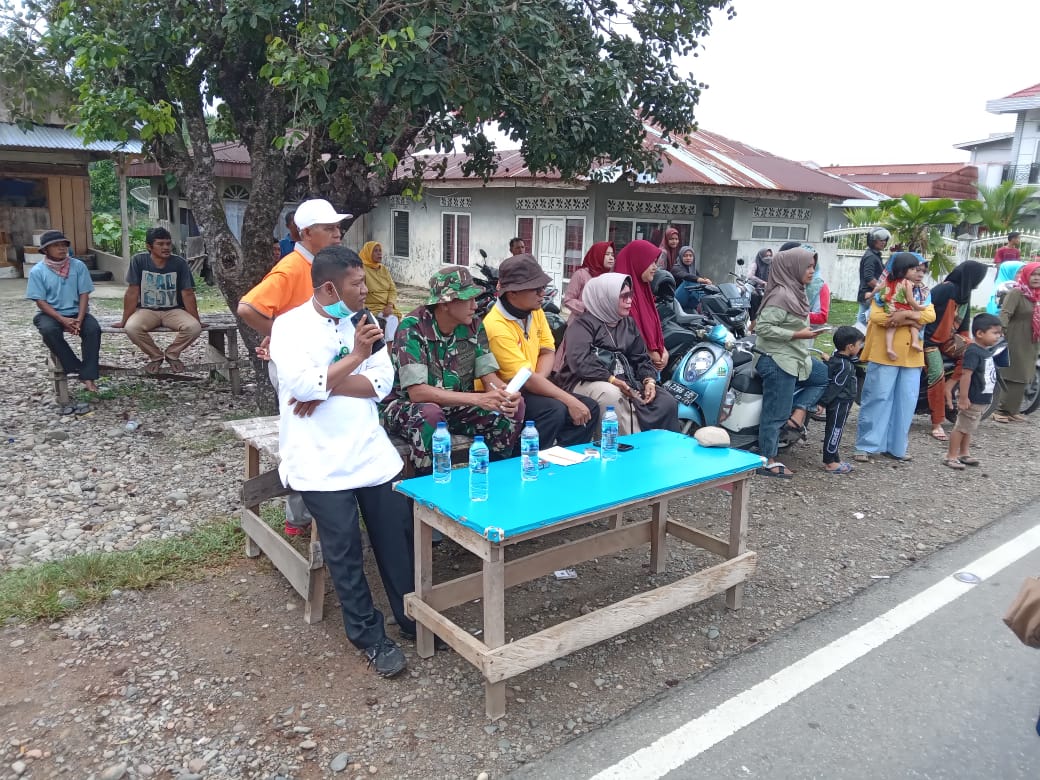Puskesmas Air Haji  dampingi kecamatan dalam rangka HUT RI 17 Agustus 2022  menjadi tim kesehatan