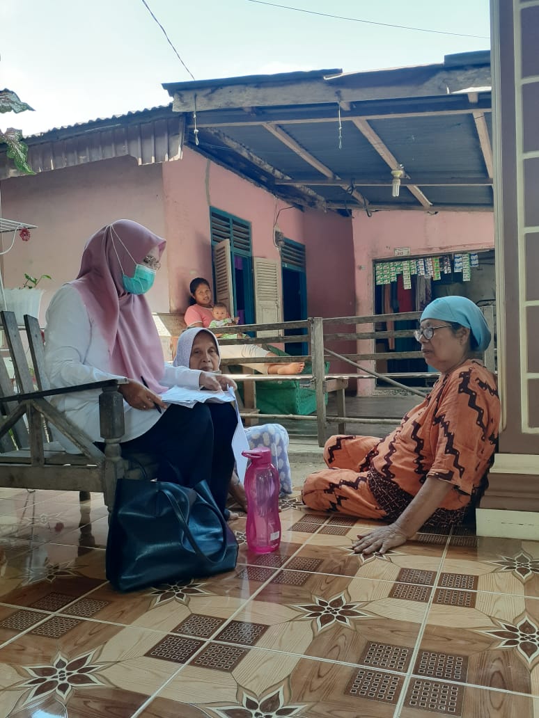 Puskesmas kayu gadang tgl 11 agustus 2022  mekakukan survay status gizi indonesia  ( SSGI )2022