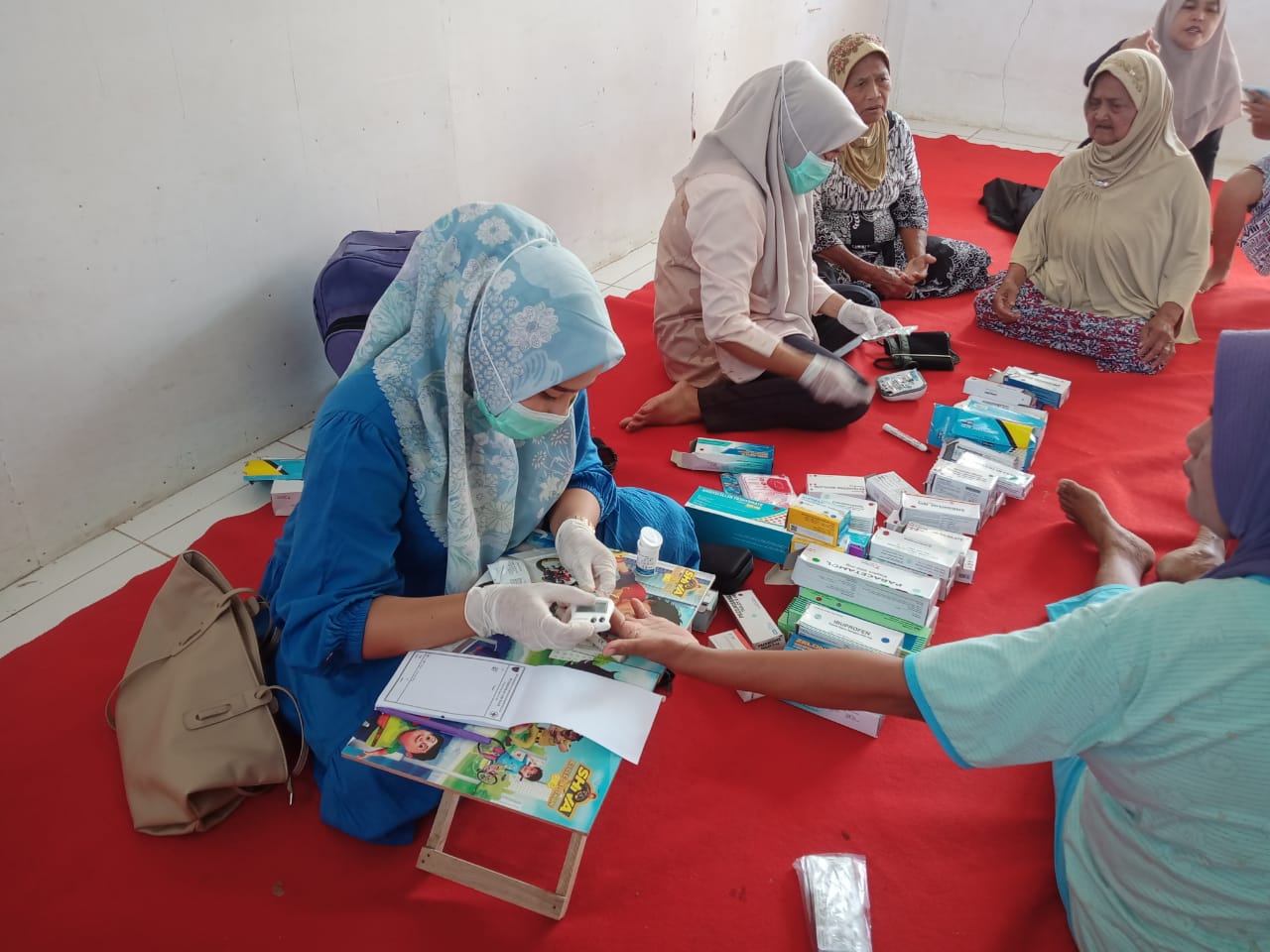 POSBINDU LANSIA  DINAGARI AIR  HAJI  BARAT DI WILAYAH KERJA PUSKESMAS AIR HAJI