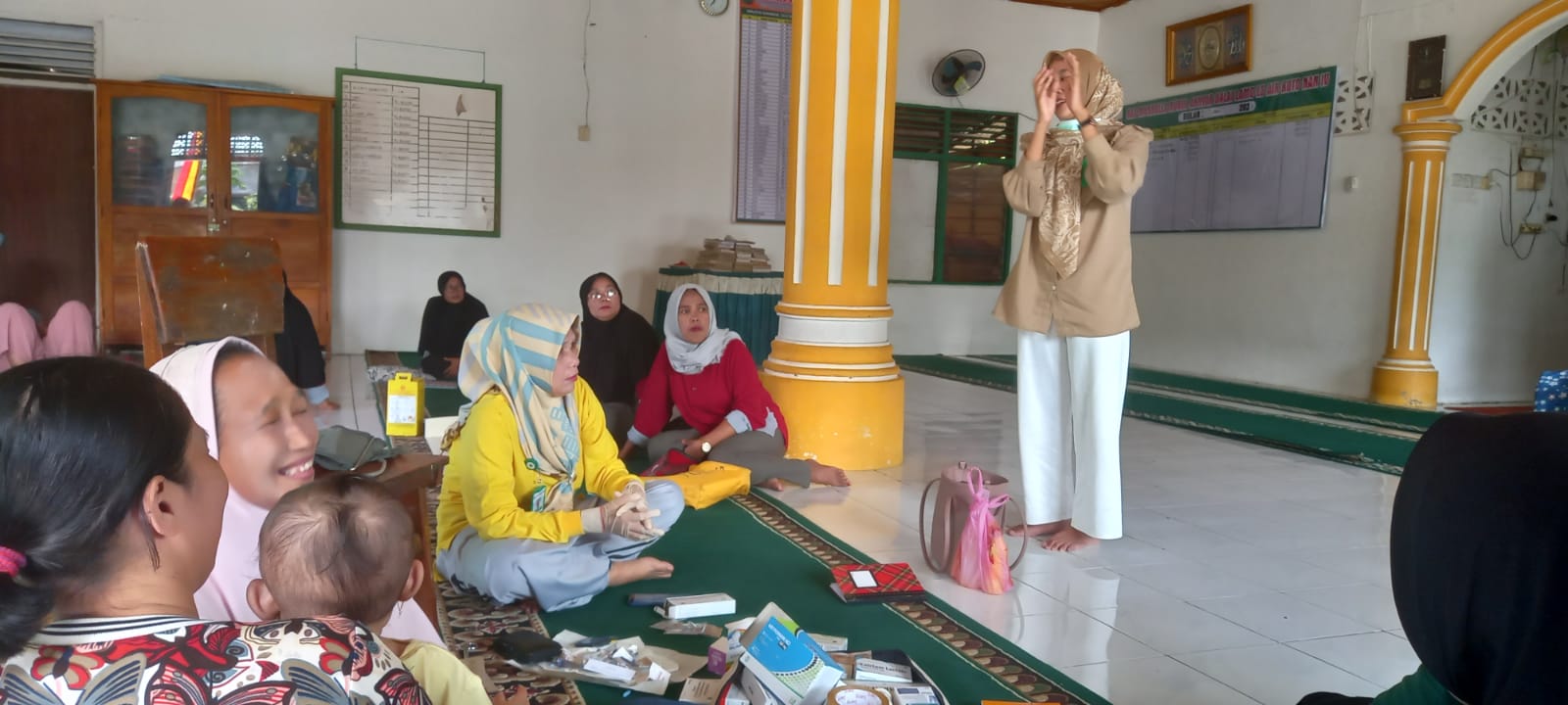 Puskesmas Balai Selasa laksanakan POSBINDU LANSIA dan Penyuluhan Cuci Tangan Pakai Sabun (CTPS) di N