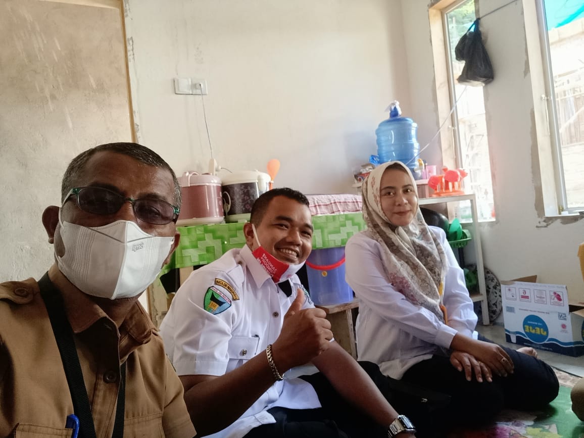 Pusk. Surantih mengunjungi Ponpes MTI Ashabul Kahfi dlm rangka memberikan informasi dan arahan ttg B