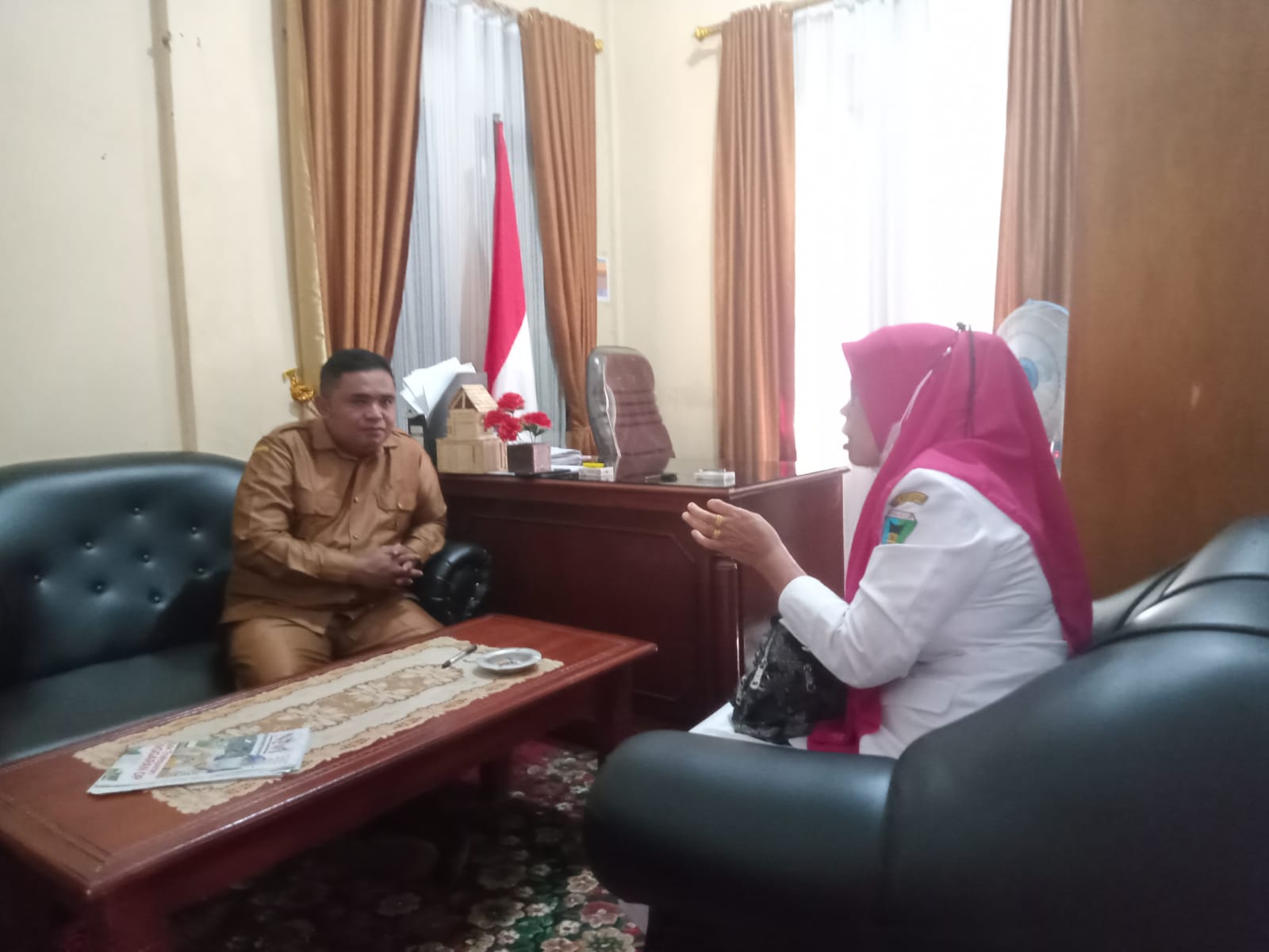 Puskesmas Air Haji advokasi wali nagari tentang Bidan Desa