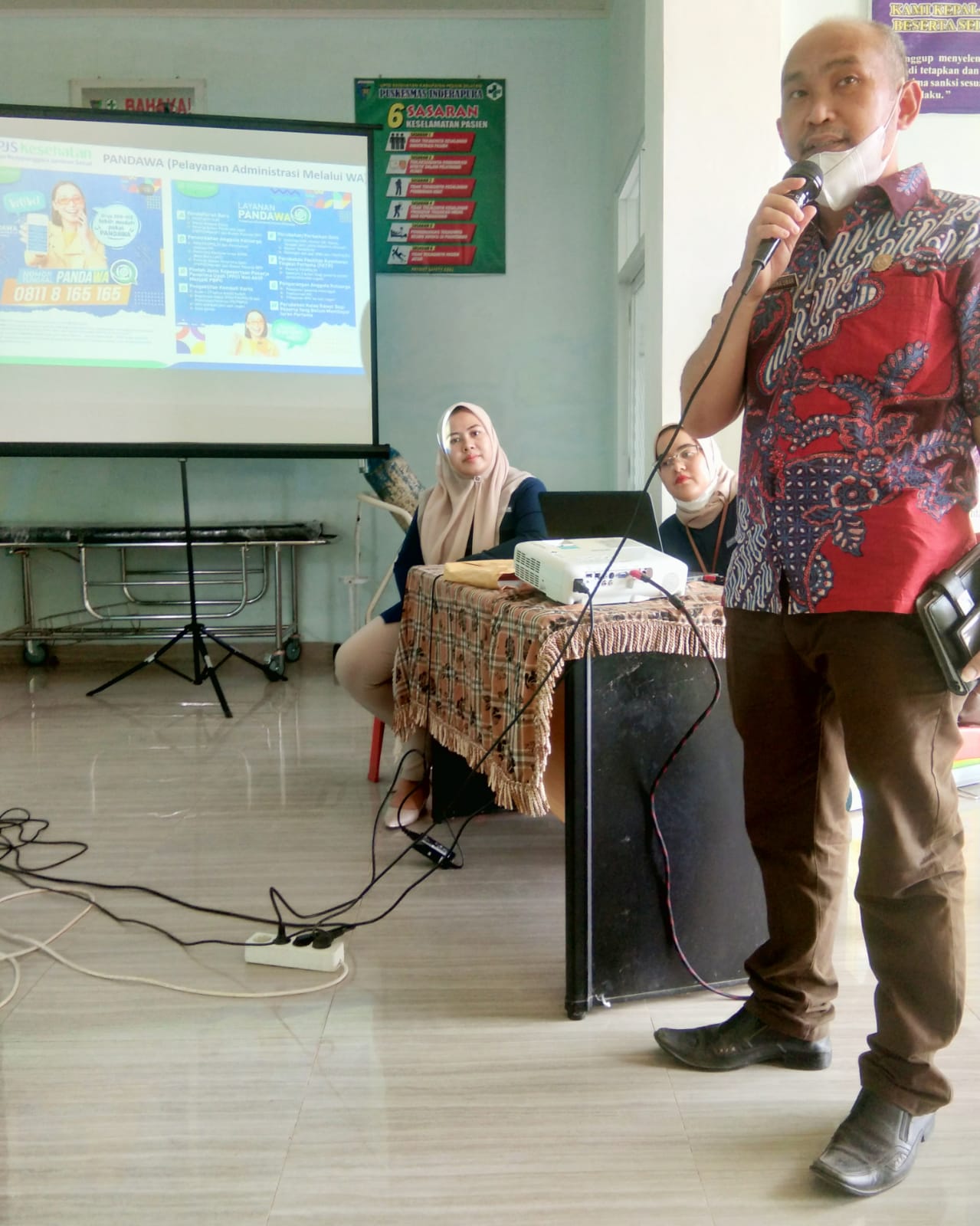 Seksi JKN Dinkes Pessel laksanakan Kredensialing Bersama BPJS di Puskesmas Inderapura
