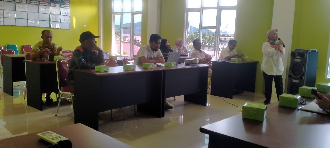 Pertemuan Pengelola Depot Air Mjnum dan Pamsimas di  Wilayah Puskesmas Pasar Baru 