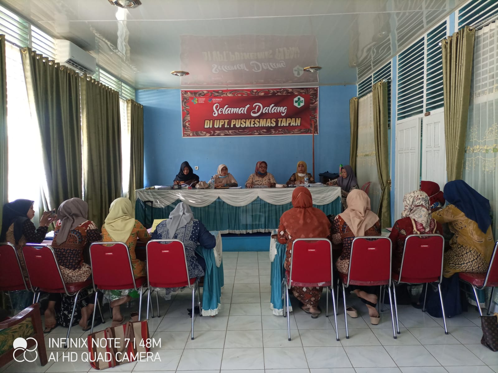 Rapat koordinasi dan evaluasi program Ibu, Balita, Gizi, imunisasi dalam rangka kolaborasi lintas pr