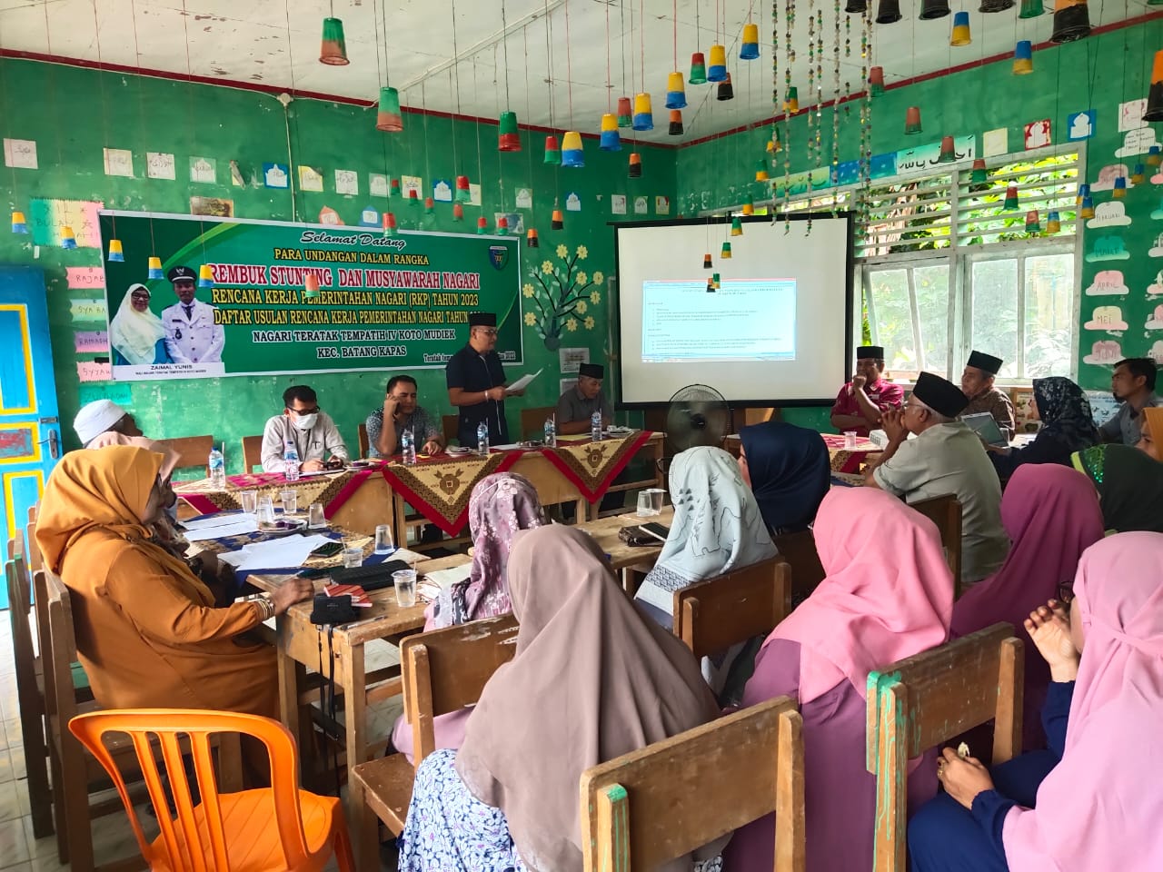 Rembuk Stunting dan Musyawarah Nagari Teratak Tempatih puskesmas IV Koto Mudik