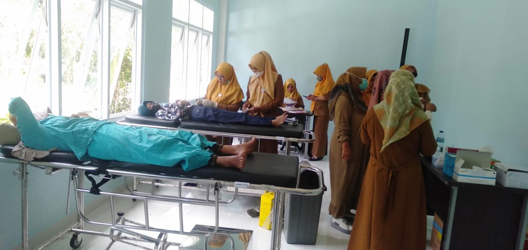 PELAKSANAAN BAKSOS KB KESEHATAN UPT PUSKESMAS KAYU GADANG KECATAMAN SUTERA