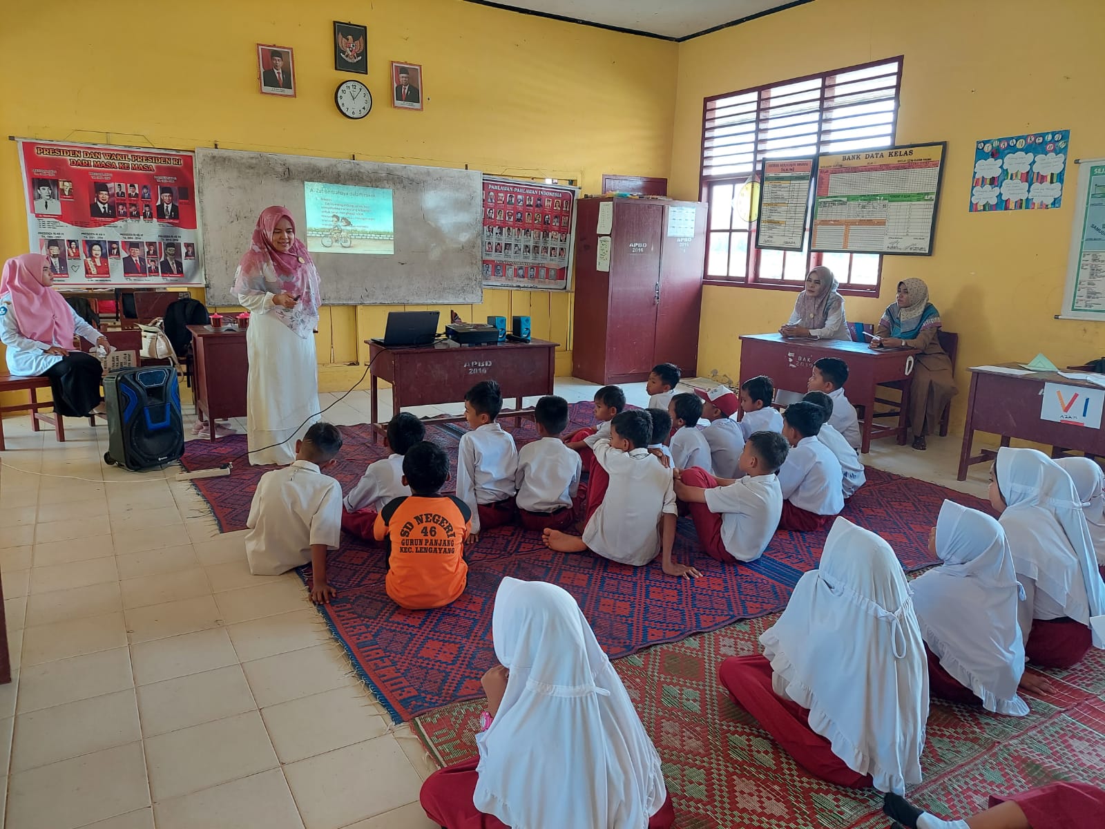 PENYULUHAN JAJANAN DAN MAKANAN SEHAT PADA SISWA SDN 46 Gr.Panjang Puskesmas Kambang.