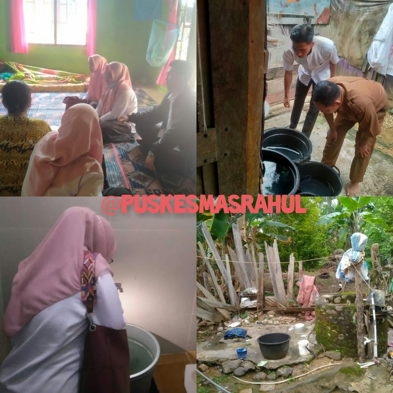 Penyelidikan Epidemiologi dirumah Pasien Demam Berdarah, Sungai Pinang Tapan